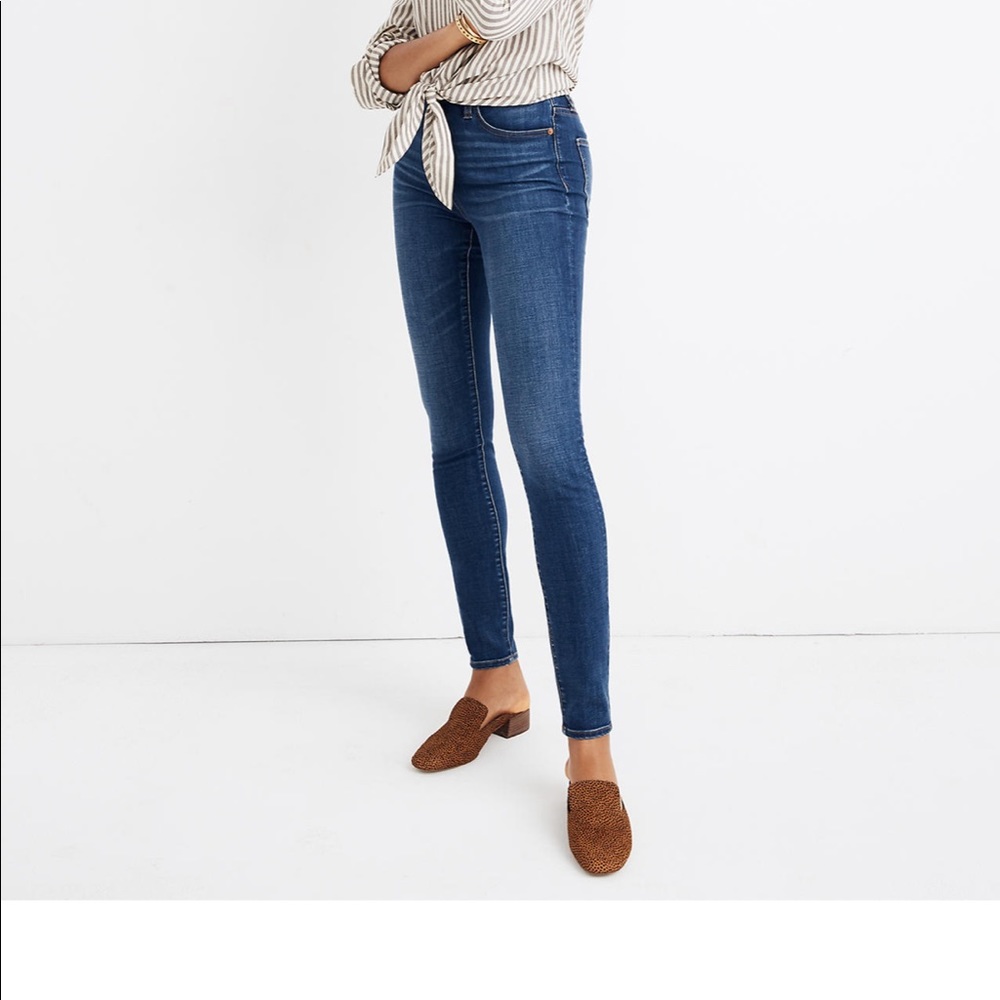 Madewell Curvy High Rise Skinny Hayes Wash (NWT)
